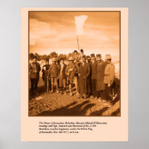 Première guerre mondiale, la capture de Jérusalem Affiches