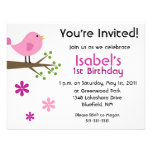 première invitation d'anniversaire