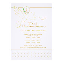 Première invitation de communion