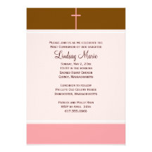 Première invitation de sainte communion