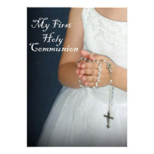 Première sainte communion 4 faire-parts