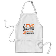 Prenez une position contre l'orange de Cancer de r Tabliers
