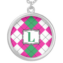 Preppy Ketting van het Monogram Argyle