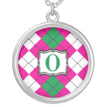 Preppy Ketting van het Monogram Argyle