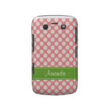 Preppy Roze Groene Daisy Blackberry Bold Case