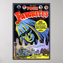 Présentations horizontales sur microfilm vintages  posters