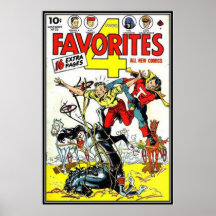 Présentations horizontales sur microfilm vintages  posters