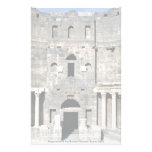 Présentez le secteur du théâtre romain, Bosra, Syr Papier À Lettre Personnalisé