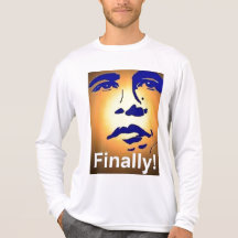 PRESIDENT BARACK OBAMA TENSLOTTE T-SHIRTS