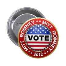 Presidentiële Verkiezing 2012 Mitt Romney Speldje
