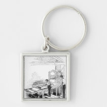 Presse-impression Porte-clef