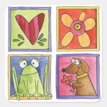 pret capricieuze krabbels stickers