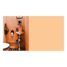 Pret voor Loodgieters "vintage Le Toilet " Visitekaart Sjablonen