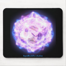 Prière pour le mousepad de Gaïa, marquée Tapis De Souris