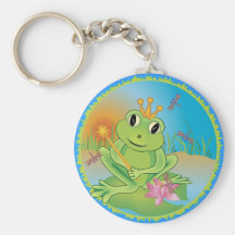 Prince de grenouille porte-clé