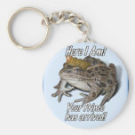 Prince de grenouille porte-clés