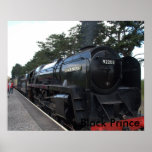 Prince noir Locomotve Affiches