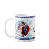 Prince William et tasse royale de mariage de Kate