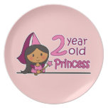 Princesse Age 2 Assiette Pour Soirée