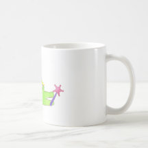 Princesse Alligator Cake Tasse