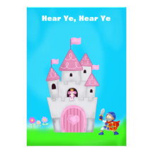 Princesse Birthday Invitation