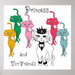 Princesse et ses amis affiches