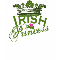Princesse irlandaise t-shirts
