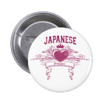 Princesse japonaise badge avec épingle