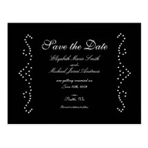 Princesse noire Save la carte postale de date