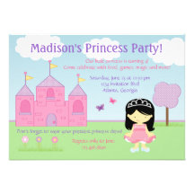 Princesse Party Invitation