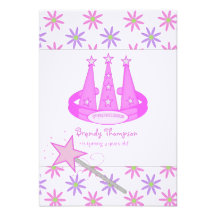 Princesse Party Invitations