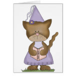 Princesse pourpre de Kitty Cartes De Vœux