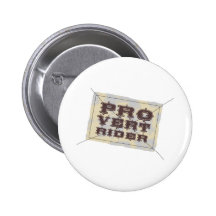 Pro cavalier de Vert Pin's