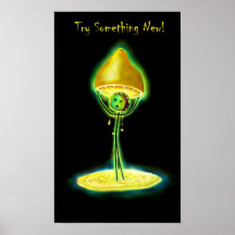 Probeer iets nieuw poster