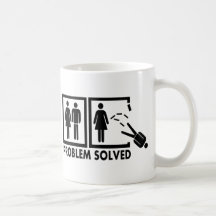 Problème résolu - homme tasse à café