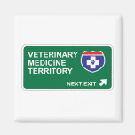 Prochaine sortie de médecine vétérinaire magnets pour réfrigérateur