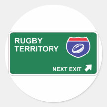 Prochaine sortie de rugby autocollants