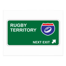 Prochaine sortie de rugby cartes postales
