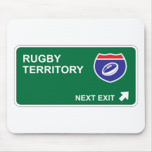 Prochaine sortie de rugby tapis de souris