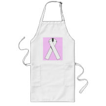 Produits blancs de ruban de conscience tablier