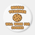 Professeur de musique. Travaillera pour des biscui Aimant