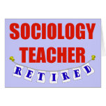 PROFESSEUR RETRAITÉ DE SOCIOLOGIE CARTES DE VŒUX