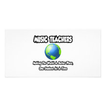 Professeurs de musique… faisant au monde un meille modèle pour photocarte