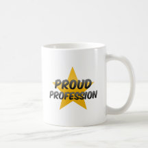 Profession fière mug à café