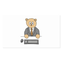 Professionnel d'employé de la ville cartes de visite professionnelles