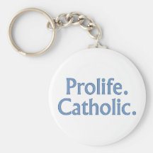 Prolife. Katholiek Sleutel Hanger