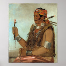 Prophète de Shawnee Affiches