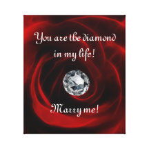 Proposition de jour de Valentines Toiles Tendues