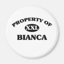 Propriété de BIANCA Magnets Pour Réfrigérateur