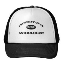 Propriété d'un ANTHOLOGISTE Casquettes De Camionneur